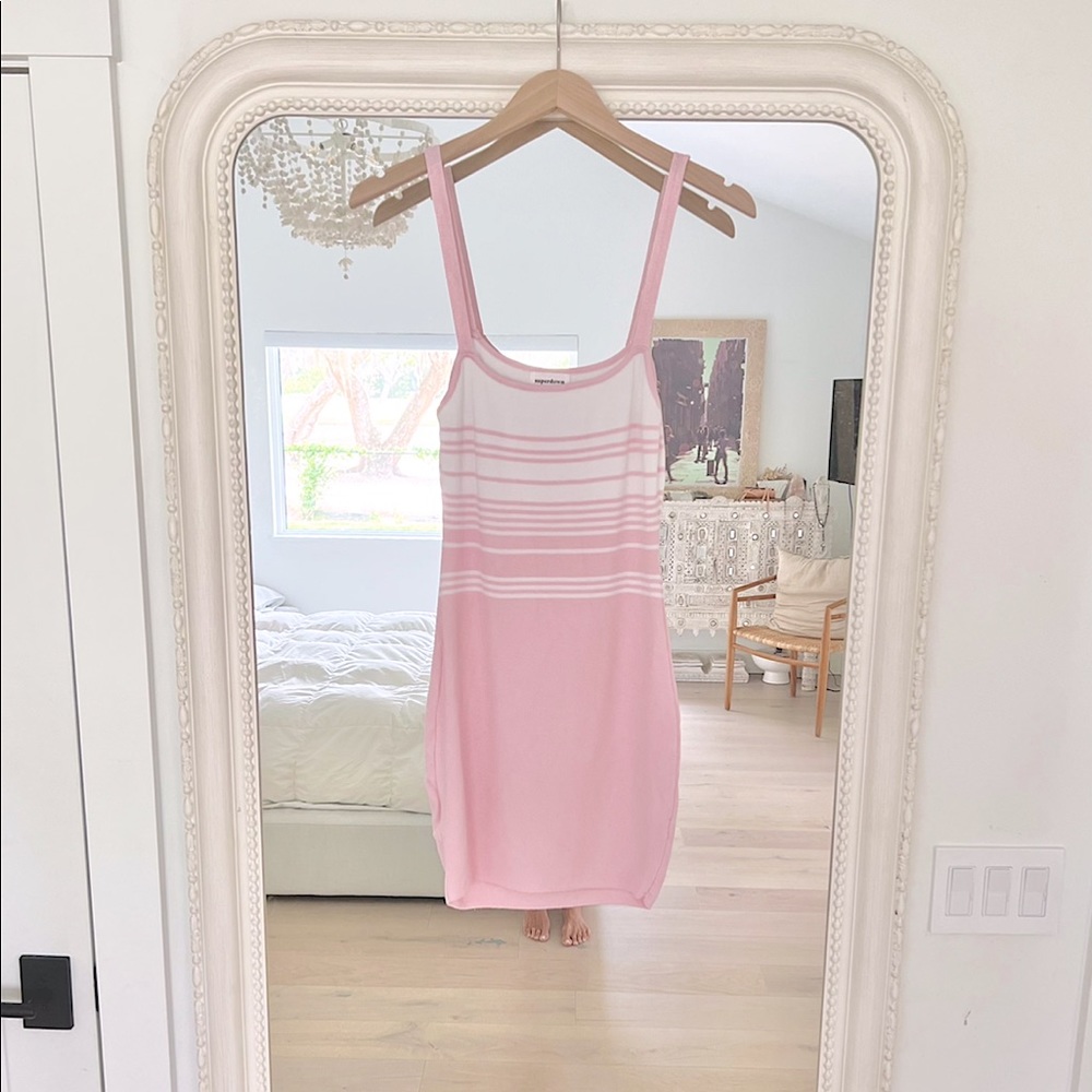 superdown Susie striped knit dress